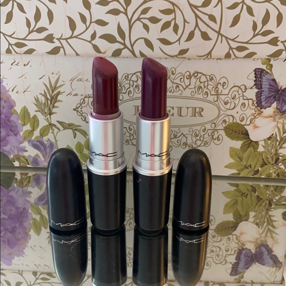 MAC lipsticks x 2